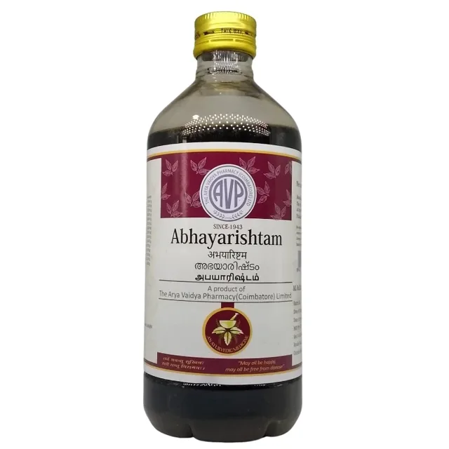 Abhayarishta (450ml) – Arya Vaidya Pharma