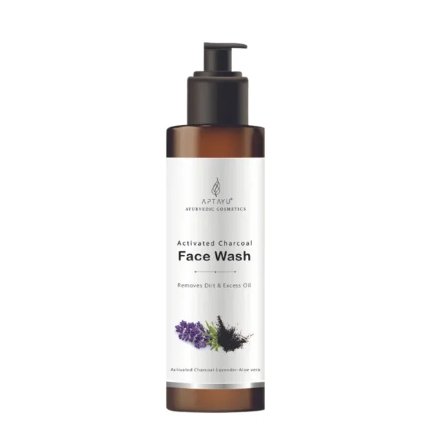 Activated Charcoal Face Wash (100ml) – Aptayu