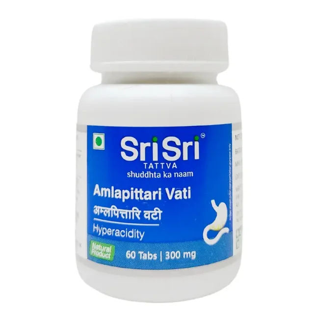 Amlapittari Vati (60Tabs) – Sri Sri Tattva