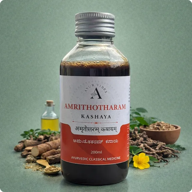 Amrithotharam Kashaya 200ml – Ayurveda one