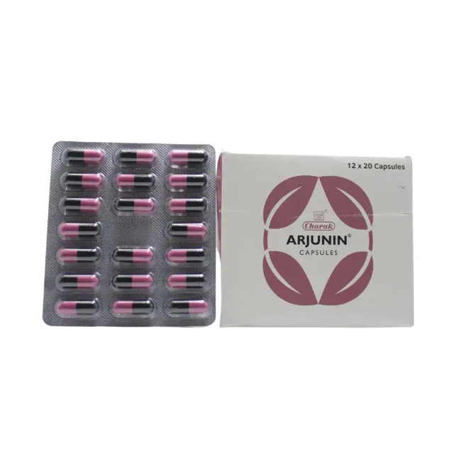 Arjunin Capsule (20Caps) – Charak Pharma