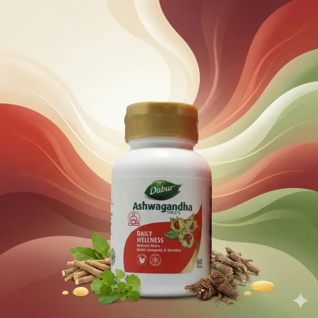 Ashwagandha Tablet (60Tabs) – Dabur