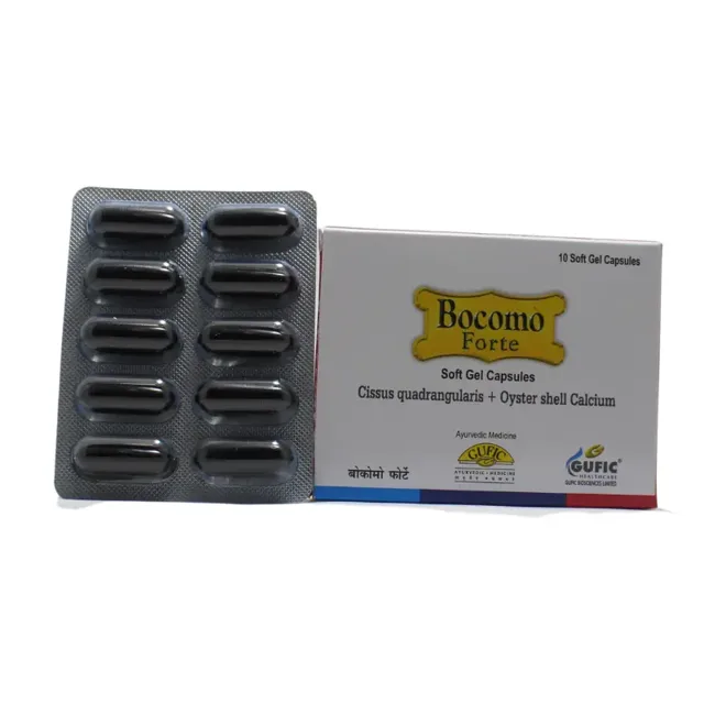 Bocomo Forte Soft Gel Cap (10Caps) – Gufic Biosciences