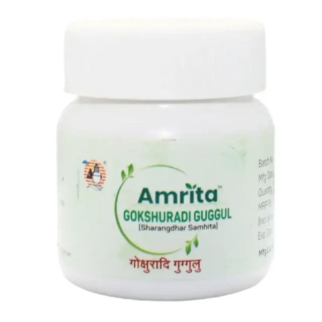 Gokshuradi Guggulu (60Tabs) – Amrita Drugs