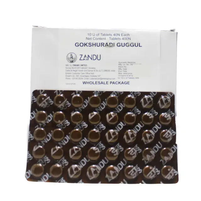 Gokshuradi Guggulu Guti (40Tabs) – Zandu