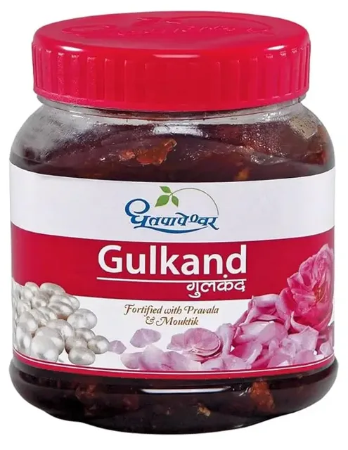 Gulkand With Praval & Mouktik (200Gm) – Shree Dhootapapeshwar