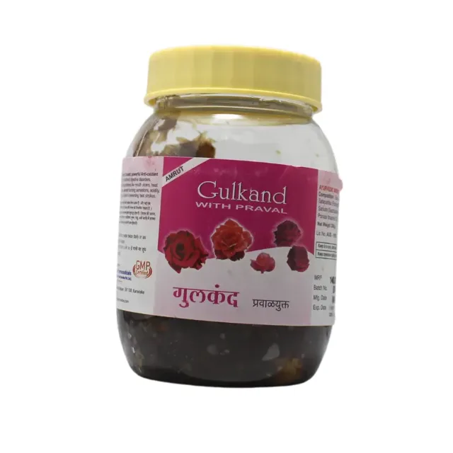 Gulkand With Praval (200Gm) – Amrut Pharma