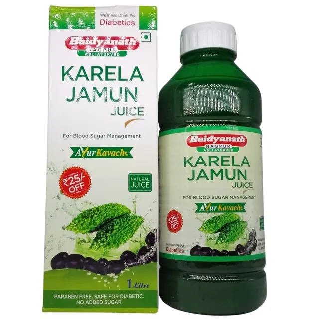 Karela Jamun Juice (1Ltr) – Baidyanath