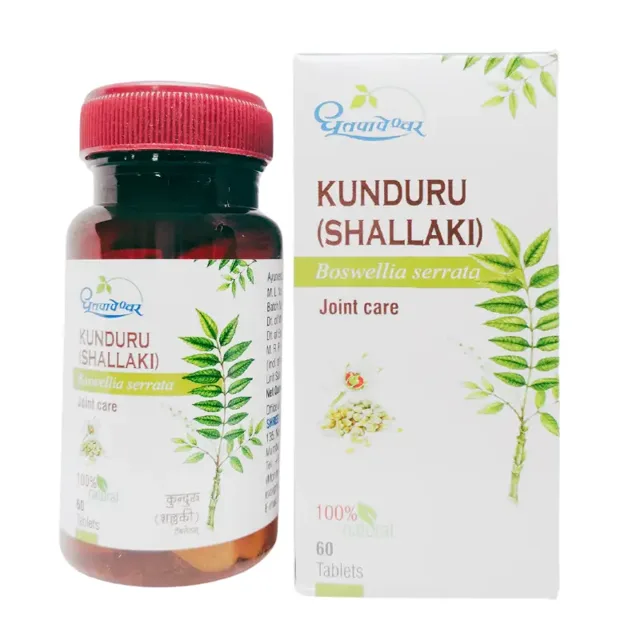 Kunduru (Shallaki) Tablets (60Tabs) – Shree Dhootpapeshwar