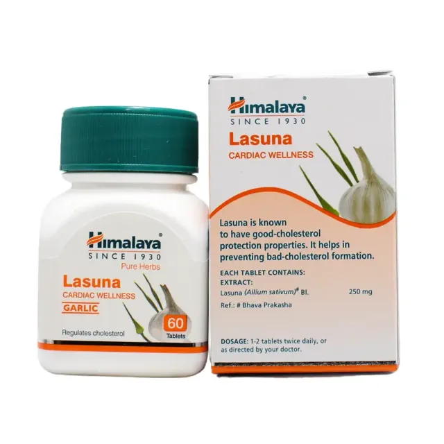 Lasuna Tablet (60Tabs) – Himalaya