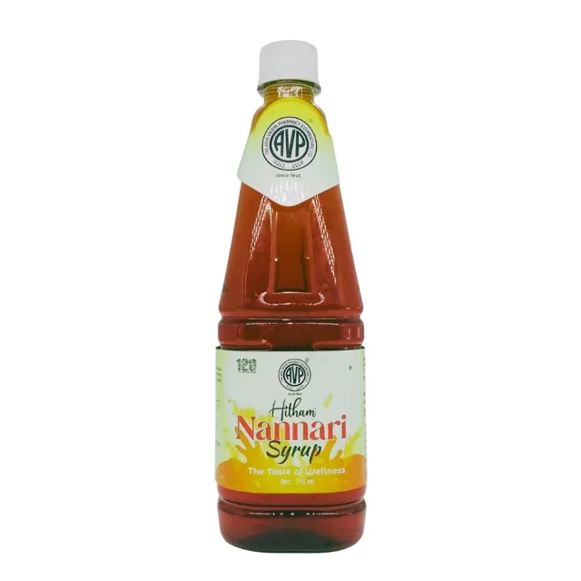 Nannari Syrup (750ml) – Arya Vaidya Pharma