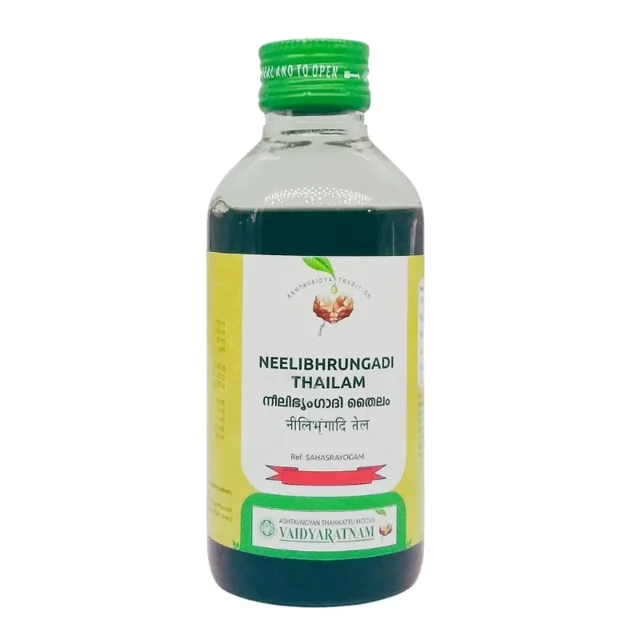 Neelibhringadi Thailam (200ml) – Vaidyaratnam