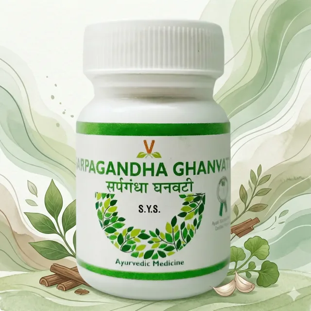 Virgo Sarpagandha Ghan Vati (80Tabs) – Unjha