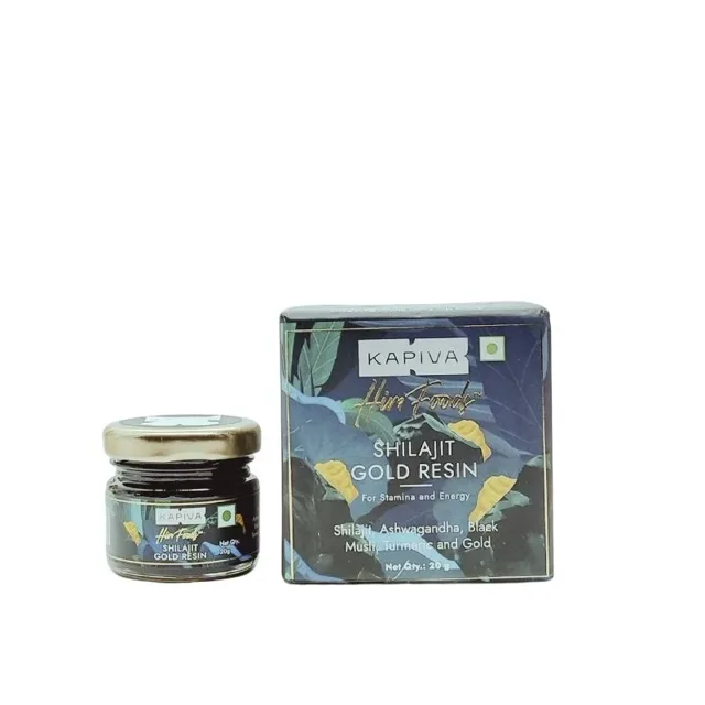 Shilajit Gold Resin (20Gm) – Kapiva