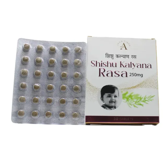 Shishu Kalyana Rasa 250Mg (30Tabs) – Ayur Vibes