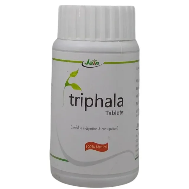 Triphala Tab (100Tabs) – Jain Ayurvedic