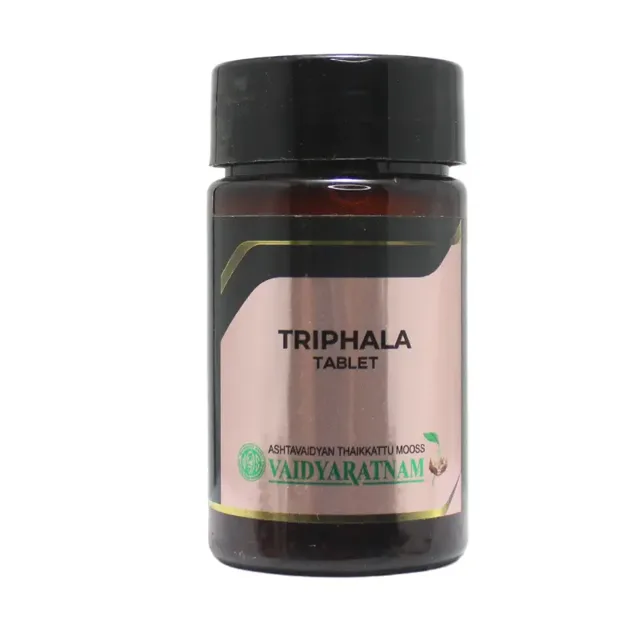 Triphala Tablet (60Tabs) – Vaidyaratnam