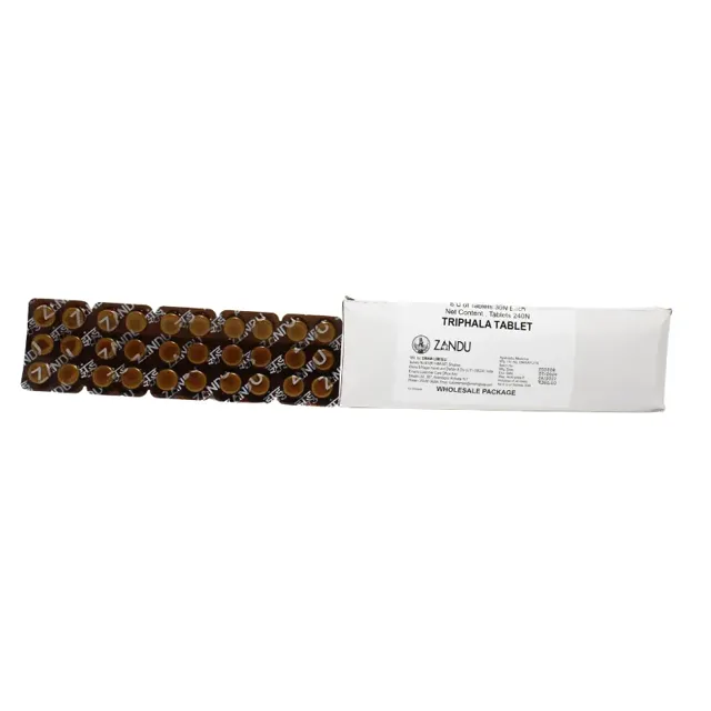 Triphala Tablets (30Tabs) – Zandu Pharma